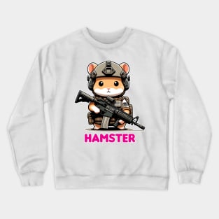 Tactical Hamster Crewneck Sweatshirt